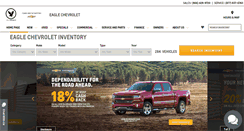 Desktop Screenshot of eaglechevy.com